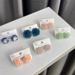 FLOWER EARRINGS (PER 12)