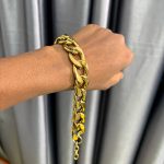 THICk STEEL CUBAN HANDCHAIN