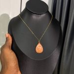 STYLISH GEM PENDANT NECKLACE GEM01