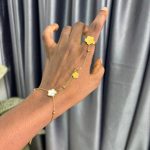 RING WITH HANDCHAIN RHND07