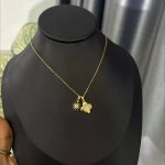 DOUBLE PENDANT STEEL CHAIN