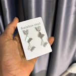 DROPPING STEEL EARRINGS DPER01