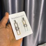 DROPPING STEEL EARRINGS DPER02