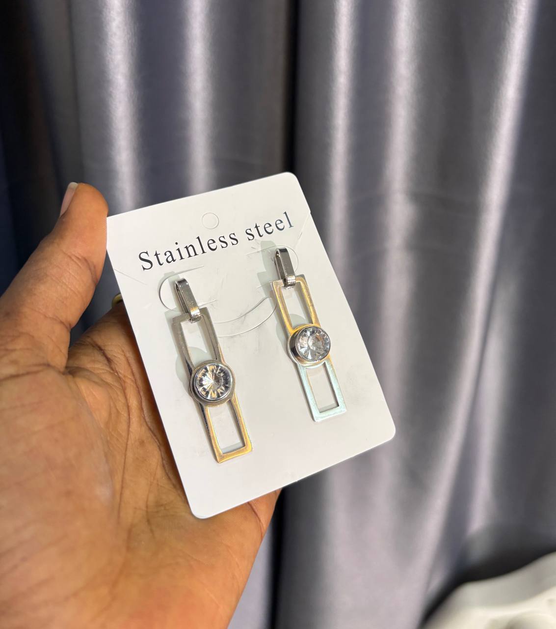 photo_2026-04-11_17-38-50 DROPPING STEEL EARRINGS DPER02 - Image 1