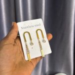 DROPPING STEEL EARRINGS DPER05