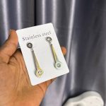 DROPPING STEEL EARRINGS DPER06