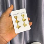 DROPPING STEEL EARRINGS DPER09