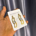 DROPPING STEEL EARRINGS DPER10