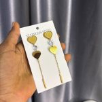 DROPPING STEEL EARRINGS DPER13