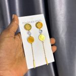 DROPPING STEEL EARRINGS DPER14