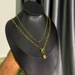 TITANIUM STEEL LAYERED CHAIN TLAY01