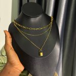 TITANIUM STEEL LAYERED CHAIN TLAY02