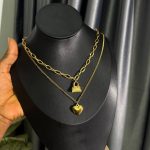 TITANIUM STEEL LAYERED CHAIN TLAY04