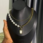TITANIUM STEEL LAYERED CHAIN TLAY06