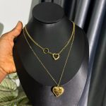 TITANIUM STEEL LAYERED CHAIN TLAY07