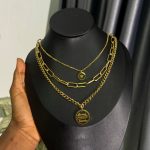 TITANIUM STEEL LAYERED CHAIN TLAY11