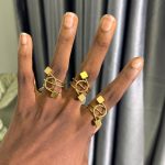 STEEL FASHION RINGS SFR004