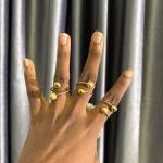 STEEL FASHION RINGS SFR007