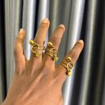 STEEL FASHION RINGS STF012