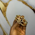 LUX STONED BANGLES LXS01