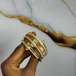 LUX STONED BANGLES LXS03