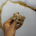 LUX STONED BANGLES LXS05