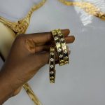 LUX STONED BANGLES LXS07