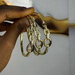 LUX STONED BANGLES LXS10