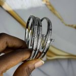 LUX STONED BANGLES LXS25