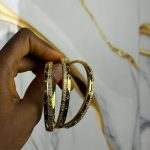 LUX STONED BANGLES LXS35