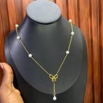PEARL BOW CHAIN