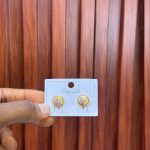 PIN STUD EARRINGS E004