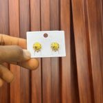PIN STUD EARRINGS E002