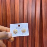 PIN STUD EARRINGS E007