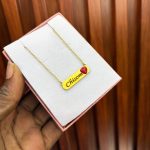 ENGRAVED FEMALE CHAIN (HEART)