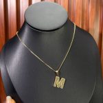 M PATTERNED ALPHABET CHAIN