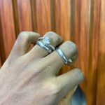 STAINLESS STEEL COUPLE WEDDING RING STW01
