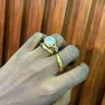 STAINLESS STEEL COUPLE WEDDING RING STW04