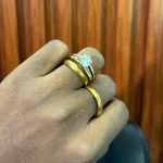 STAINLESS STEEL COUPLE WEDDING RING STW05