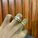 STAINLESS STEEL COUPLE WEDDING RING STW010