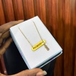 FEMALE ENGRAVED CHAIN INFINITY DROP