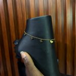 STEEL DROP ANKLET AKLT10