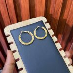 GOLD REPLICA EARRINGS GDER05