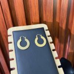 GOLD REPLICA EARRINGS GDER07
