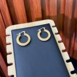 GOLD REPLICA EARRINGS GDER08