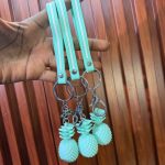 PINEAPPLE KEY HOLDER AQUA KHD01