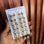 CROSS DROP EARRINGS S02