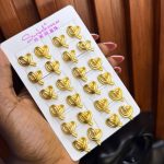 SUNBELLE PIN STUD (3 PAIRS)  PSNB01