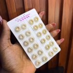 SUNBELLE PIN STUD (3 PAIRS)  PSNB03