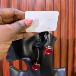 CHERRY DROP EARRINGS CHDR02